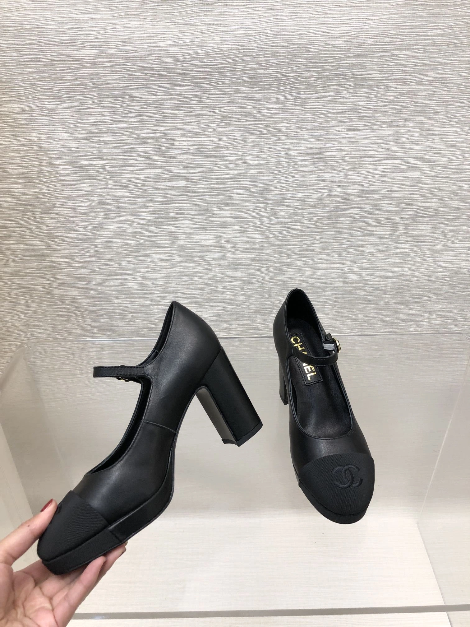 &COCO-- 3h1958 G45118 B14015 94305 Heel height：9.5CM cowhide sheepskin item:D-X000F2834
